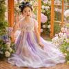 2026 Sommer-Hanfu für Mädchen: Chinesisches Tang-Prinzessinnenkleid - Leicht und märchenhaftes antikes Kostüm