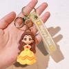 Cartoon Movie Princess Key Chains Elsa Snow White Ariel Keyring Accessories for Women Girls Keys Holder Keychain