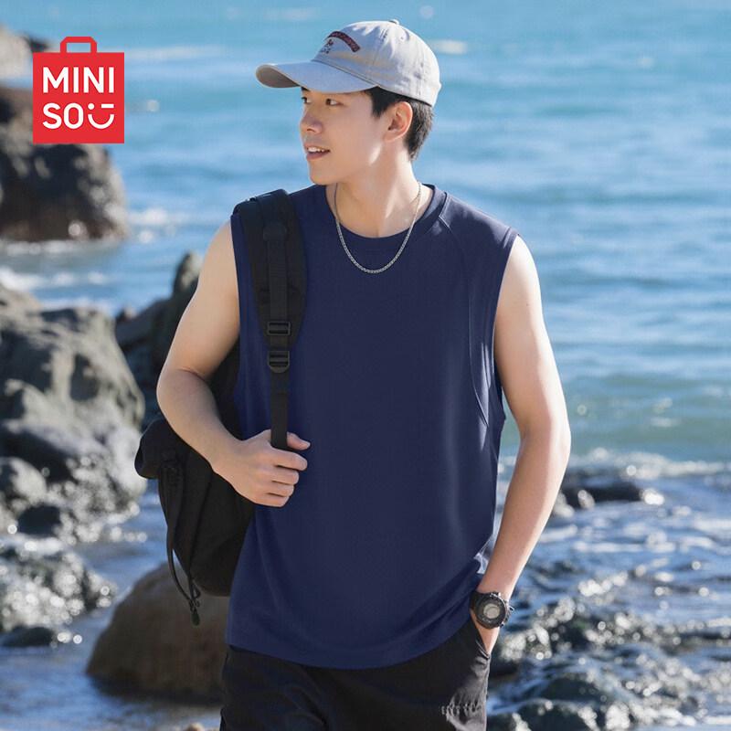 MINISO Men s Pure Cotton Sleeveless Vest 2XL