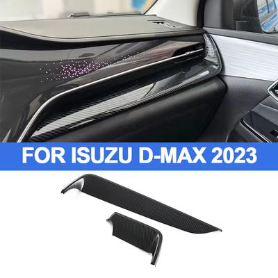 LHD Aufkleber Für Isuzu D-Max 2023 2024 2025 Auto Mittelkonsole Armaturenbrett Verkleidung Abdeckung Mittelkonsole Instrumententafel Leiste