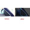 A Post Front Triangle Cover Trim Blue Titanium Fit For Honda Accord 2018-2020