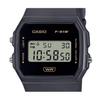 Casio POP Digital Grau Biobasierte Harzarmband Quarz F-91WB-8A Unisex-Armbanduhr