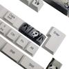 142 Keys  Keycaps Panda  PBT Sublimation Keycap  Profile Fit for 64 68 87 104 Mechanical Keyboard Keycap