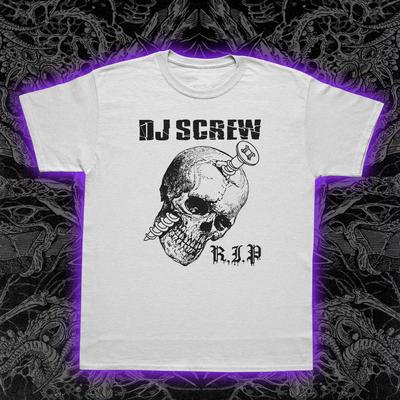 Zeldzaam! DJ Screw Cadeau Wit Shirt Korte Mouw S tot 5XL PA077 Unisex T-shirt