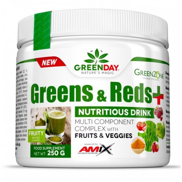 Amix GreenDay Greens & Reds - 250 Gr.