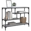 Vidaxl Console Table, Grey Sonoma Oak, 100X30X75 Cm