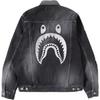 A Bathing Ape Kurtka dżinsowa Unisex Czarna BAPE-SS19-16