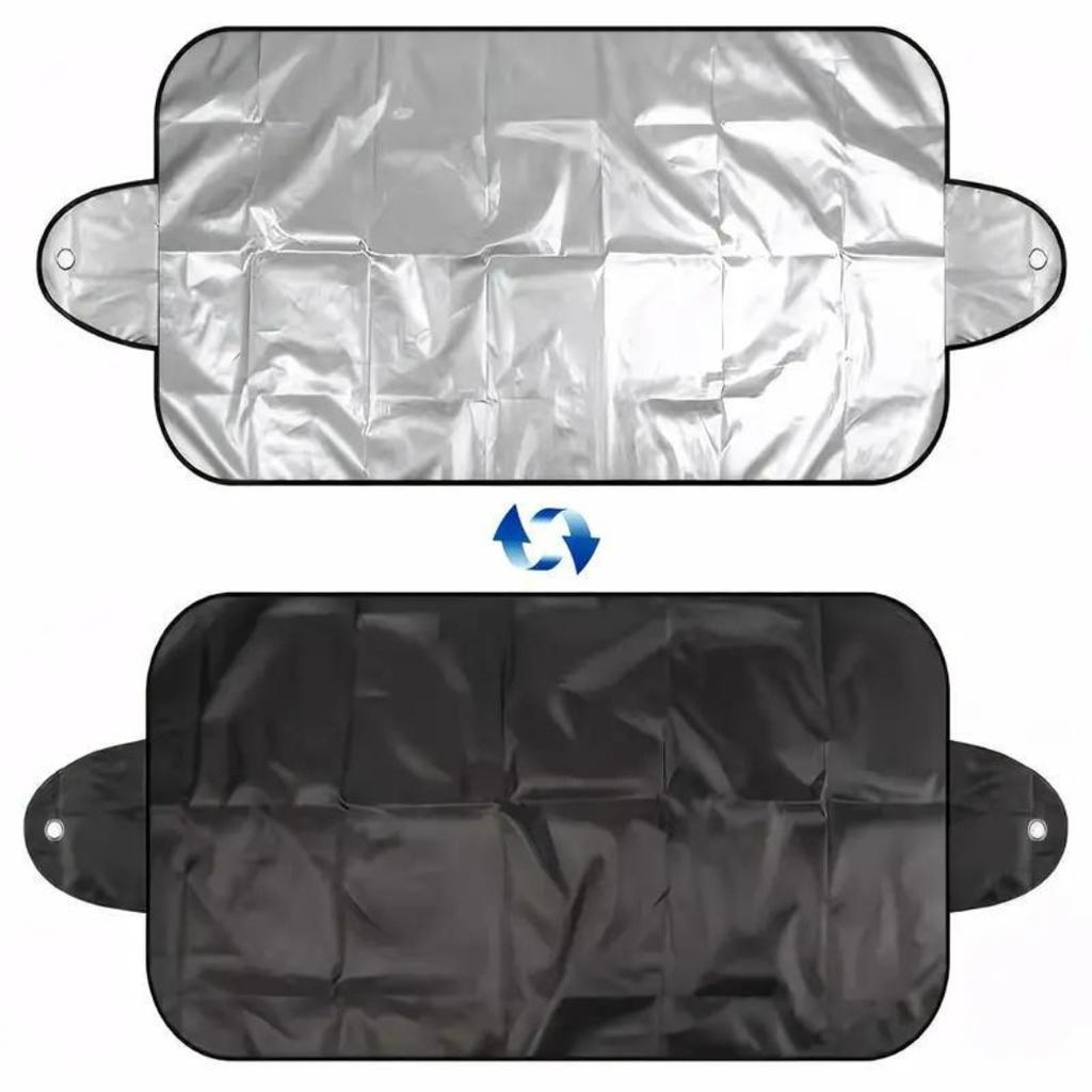 Universal Car Windshield Snow Cover - Frost Ice Rain Sun Protector for Most Cars SUVs 1PC Auto Windscreen ShieldWindshield Sunshades 1