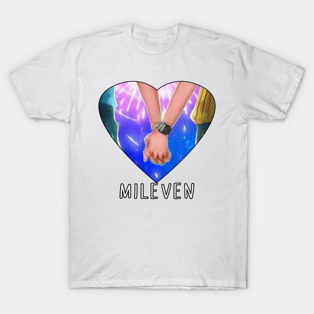 

Men Black Print T-shirt Mileven Hands No-Cut Transfer Paper Print Cotton Tshirt S белый