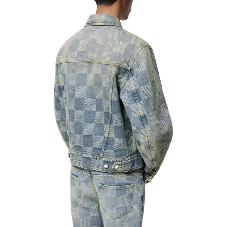 Louis Vuitton SS24 Denim Jacket Men's Blue 1AFHUC