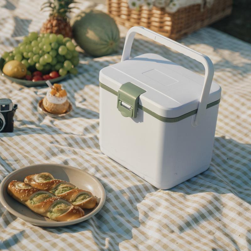 4.5L Insulated Cooler Box for Camping and Outdoor Use