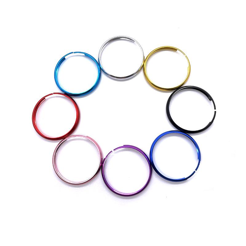 Inel de protecție pentru cheie din aliaj de aluminiu, decorare pentru lanț pentru BMW Mini Cooper Clubman Countryman, accesoriu pentru automobile.