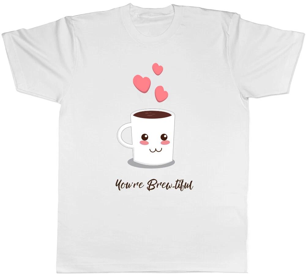 Coffee Brew-tiful Mens T-Shirt Tee M