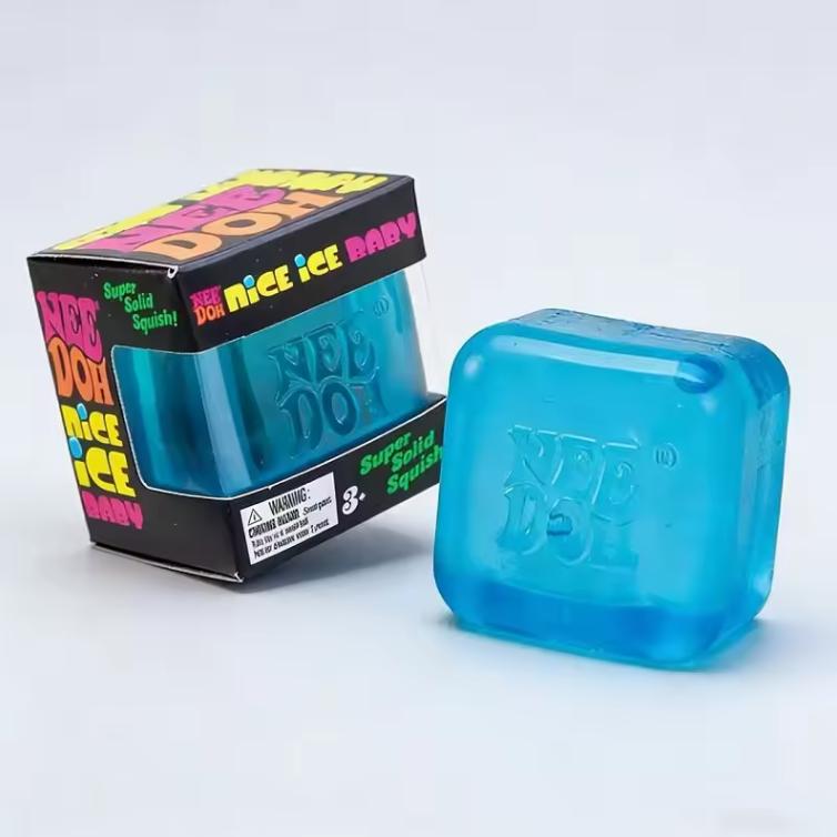 NeeDOH Model Soft Squishy Toy Nice Cube Sensory Stress Reliever Fidget Tool for Anxiety for Adults & Kids Premium In Stock