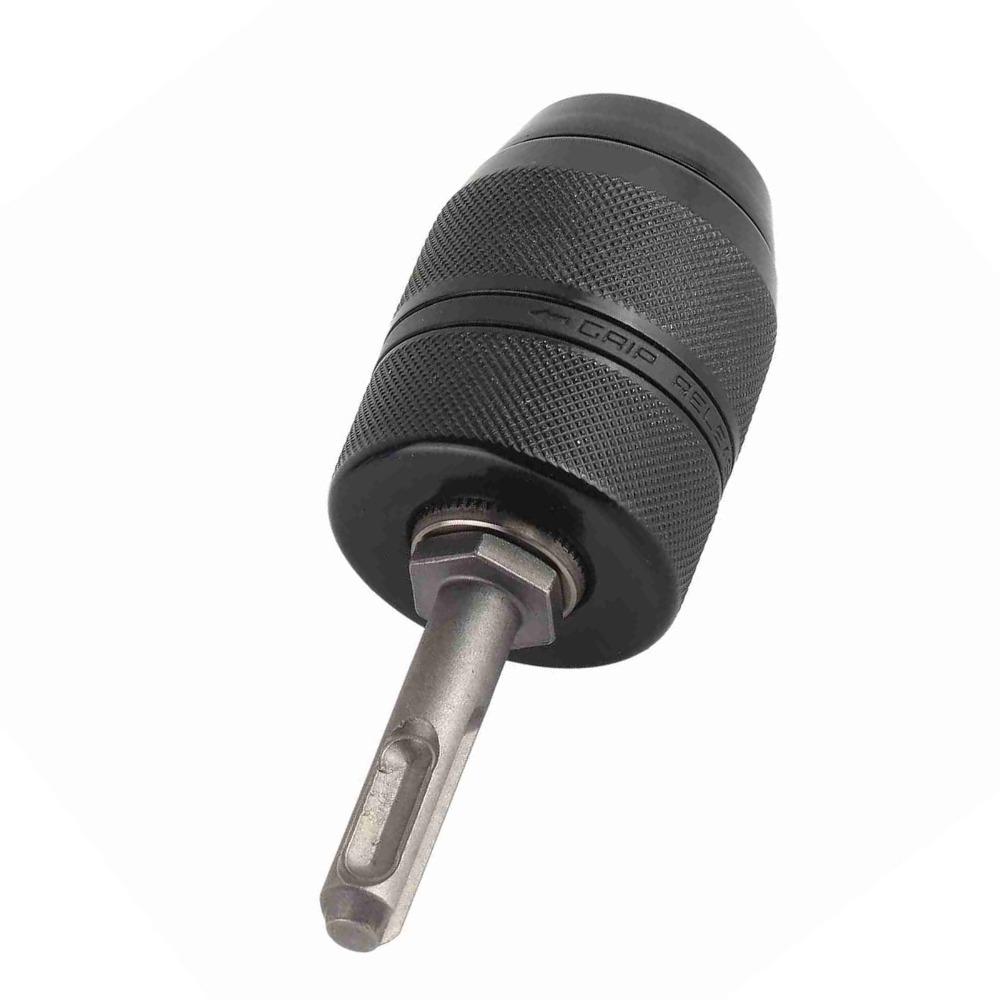 2-13mm Capacity Keyless Drill Chuck 1/2-20UNF Mount SDS Plus Drill Chuck Adapter Self-tighten SDS Plus Shank SDS Adapter