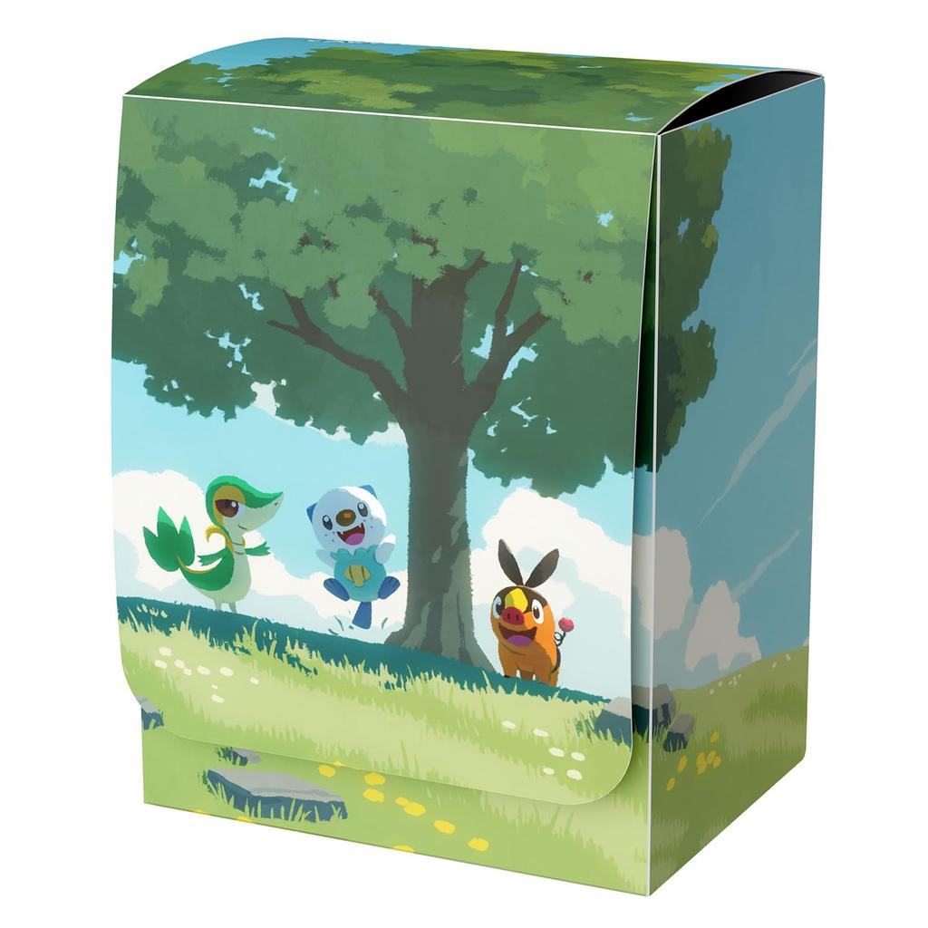 Pokemon Center Original Pokemon Card Game Deck Case Snivy Pokabu Oshawott & &