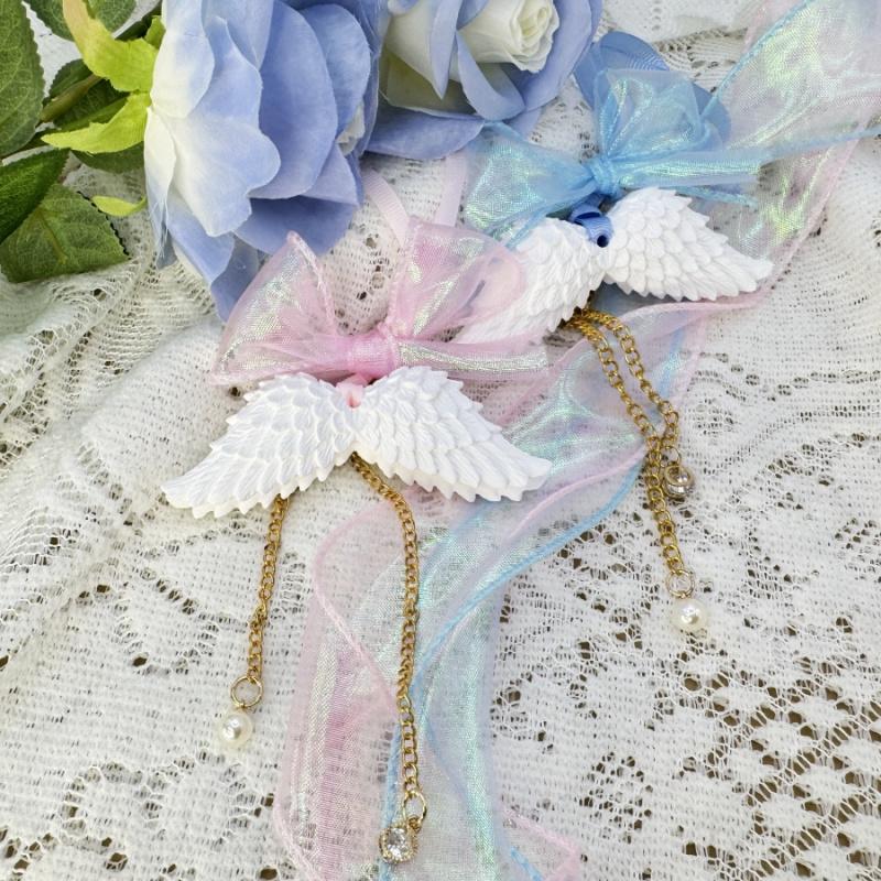 1pcAngel Wings Car Air Freshener Hanging Decoration Bathroom Bedroom Wardrobe Aroma Plaster Pendant Diffuser Stone Wedding Gift