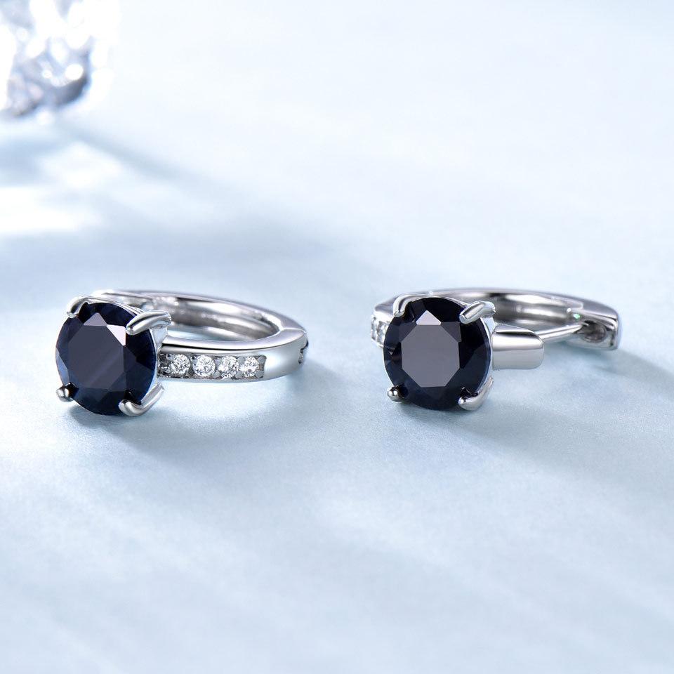 100% 925 Sterling Silver Clip Hoop Earrings for Women High Quality Wedding Engagement Charm Fashion Fine Party Jewelry Gift