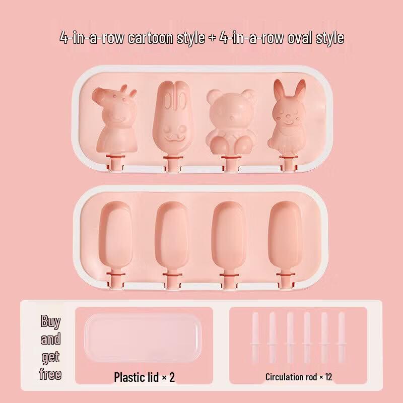 Homemade Silicone Ice Cream & Popsicle Mold