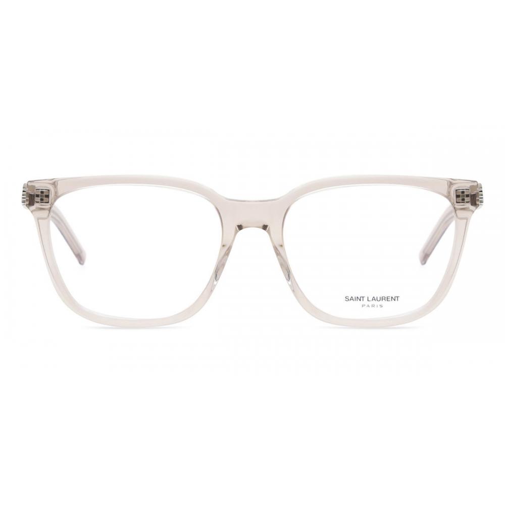 

Saint Laurent Sl M129 005 Unisex Eyeglasses Transparent Nude Beige Brown/54-18-145