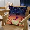 Anime Night in the Woods Personalized Pillow Cover Kids Bedroom Wild Party Decor Pillowcase kid Birthday shower Gift