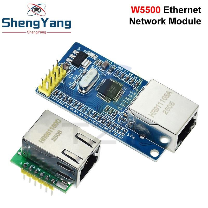 TZT 1/2/5pcs Smart Electronics USR-ES1 W5500 New SPI to LAN / Ethernet Converter TCP/IP Model