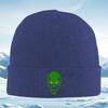 Green Goblins Spooky Face Dark Men Women Unisex Knitted Hat Beanie Pullover Cap Winter Thermal Warm Christmas Outdoor Cycling H