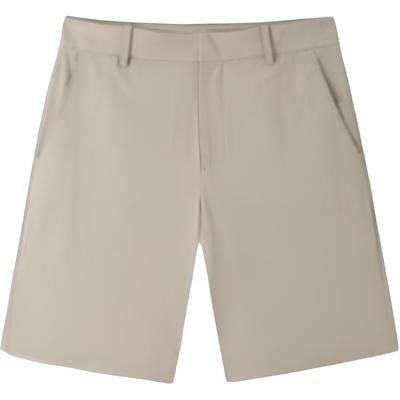 Comprehensive Training Series Logo Letter Mid-Waist Straight Leg Woven Five-Point Shorts Men Shorts Moka-Khaki 152337531-2