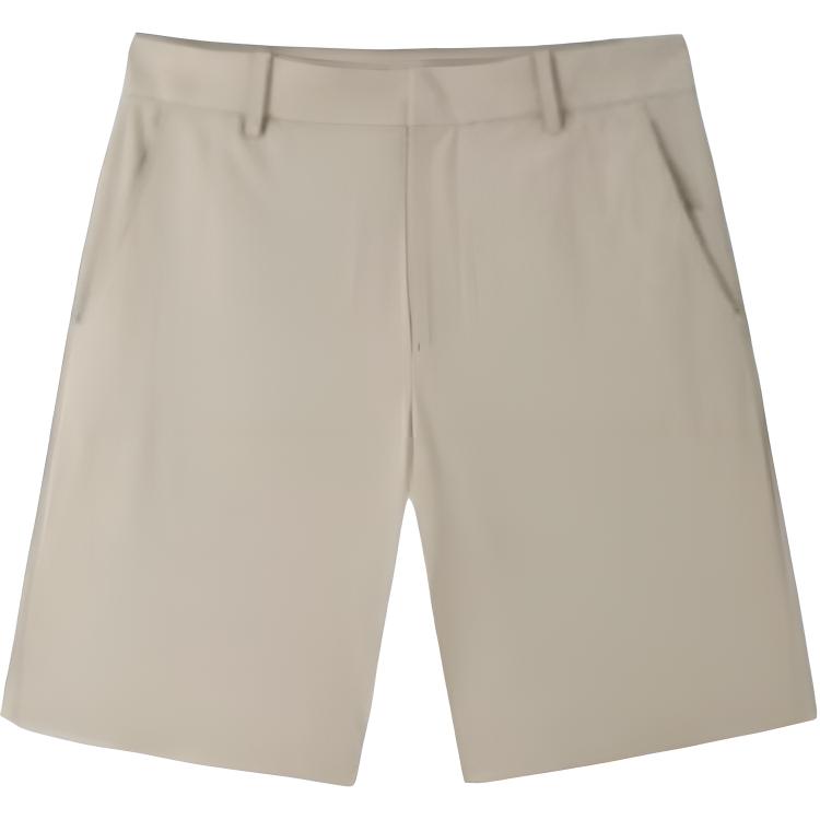 Anta Comprehensive Training Series Logo Letter Mid-Waist Straight Leg Woven Five-Point Shorts Men Shorts Moka-Khaki 152337531-2