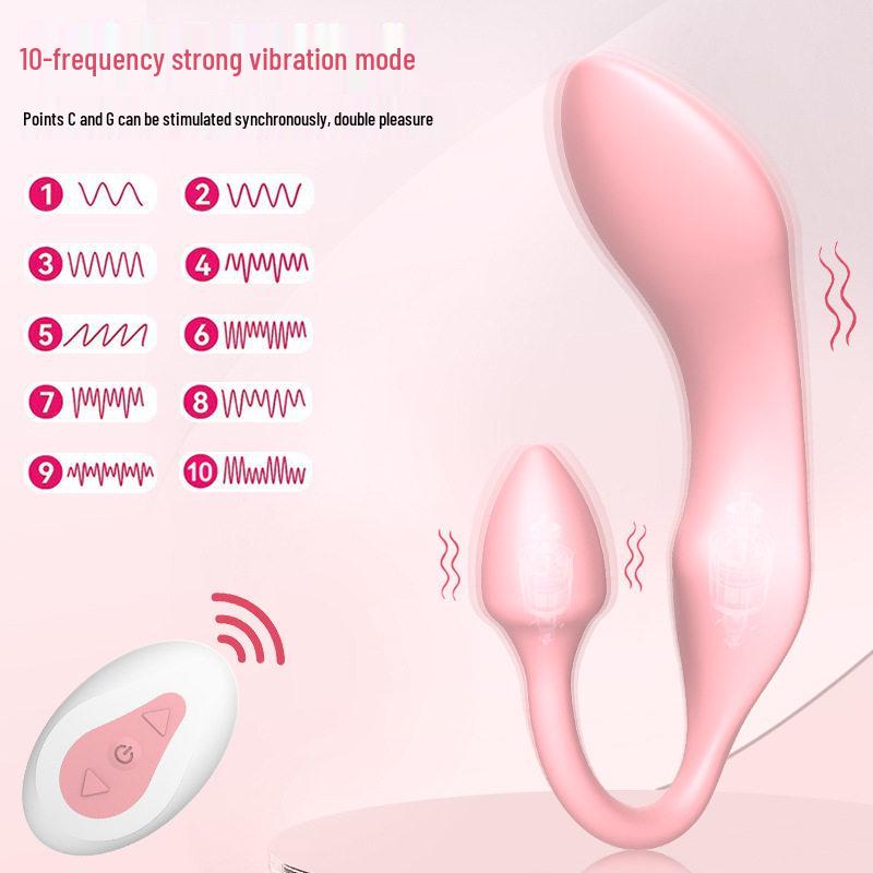 Belloo Foldable Wireless Remote Clitoral Vibrator with Massage Vibration for Women