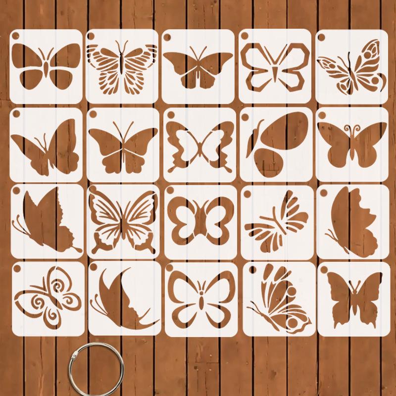 

20 Unique Butterfly Painting Templates