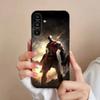 G-God OF War K-Kratos Phone Case For Samsung S25,24,21,22,23,S30,Ultra,S20,Plus,Fe,Lite,Note,S10,S9,Black Soft Shell