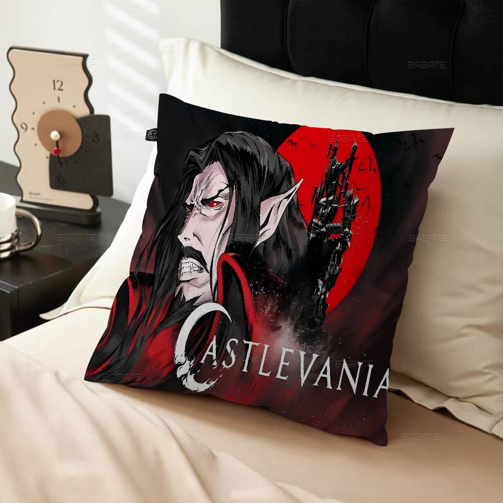 Game C-Castlevanias Symphony Of The Night Cushion Cover Inches Farmhouse Decor Home Throw Pillow Covers For Couch Decorations