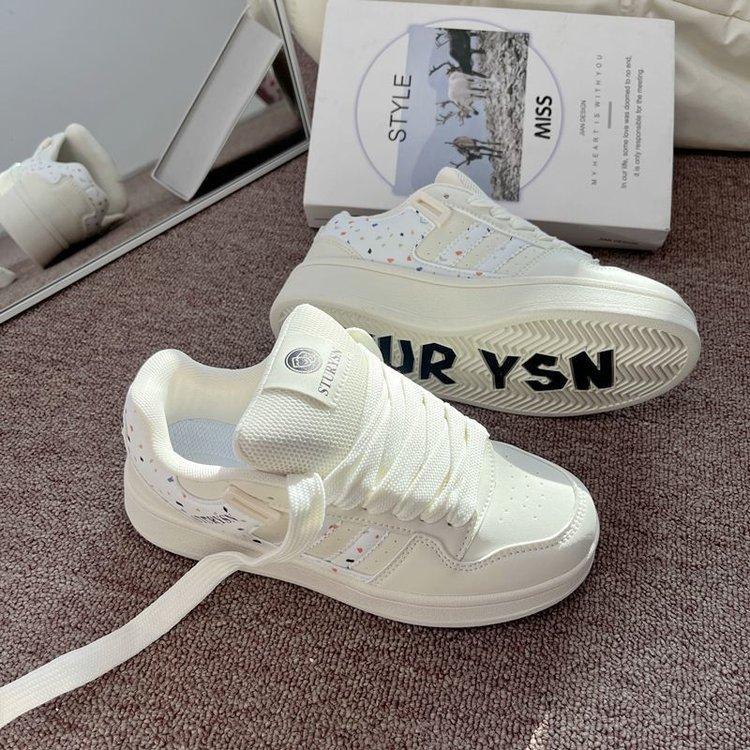 Zhao Ruth retro nisch gul plattformssko trendiga skor nya vardagliga brödskor