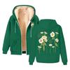 Men's And Women's Fashion The Same Coat With Fleece Thick Hoodie Hoodie Cardigan