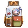 School bag new children's preschool love cartoon bag first grade children double shoulder back