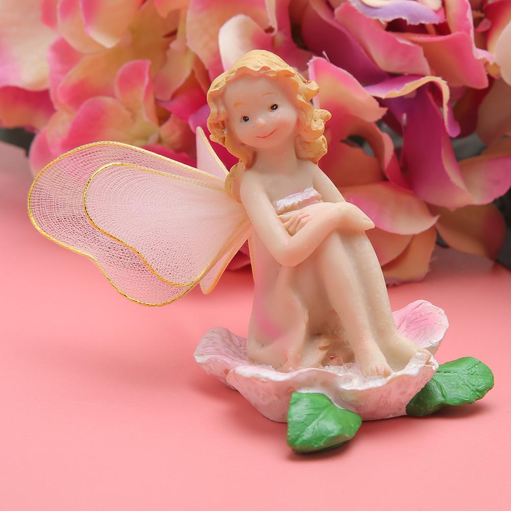 4pcs Set  ature Fairy Figurines,   Fairy Figurines Tiny Elf with Bright Color and   Lines, for Courtyard Mall Scenic Spot