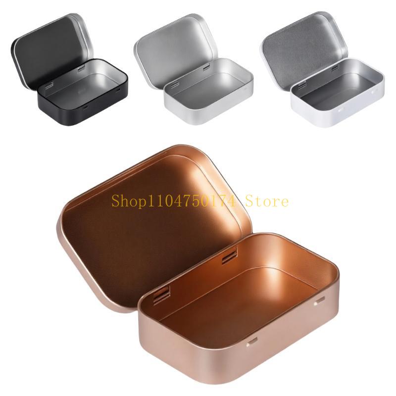 Retro-Eisen-Organizer-Dosen mit Deckel Haushalts-Aufbewahrungslösung Tragbar 2-teiliges Set Top-Angebot, Neujahrsgeschenk