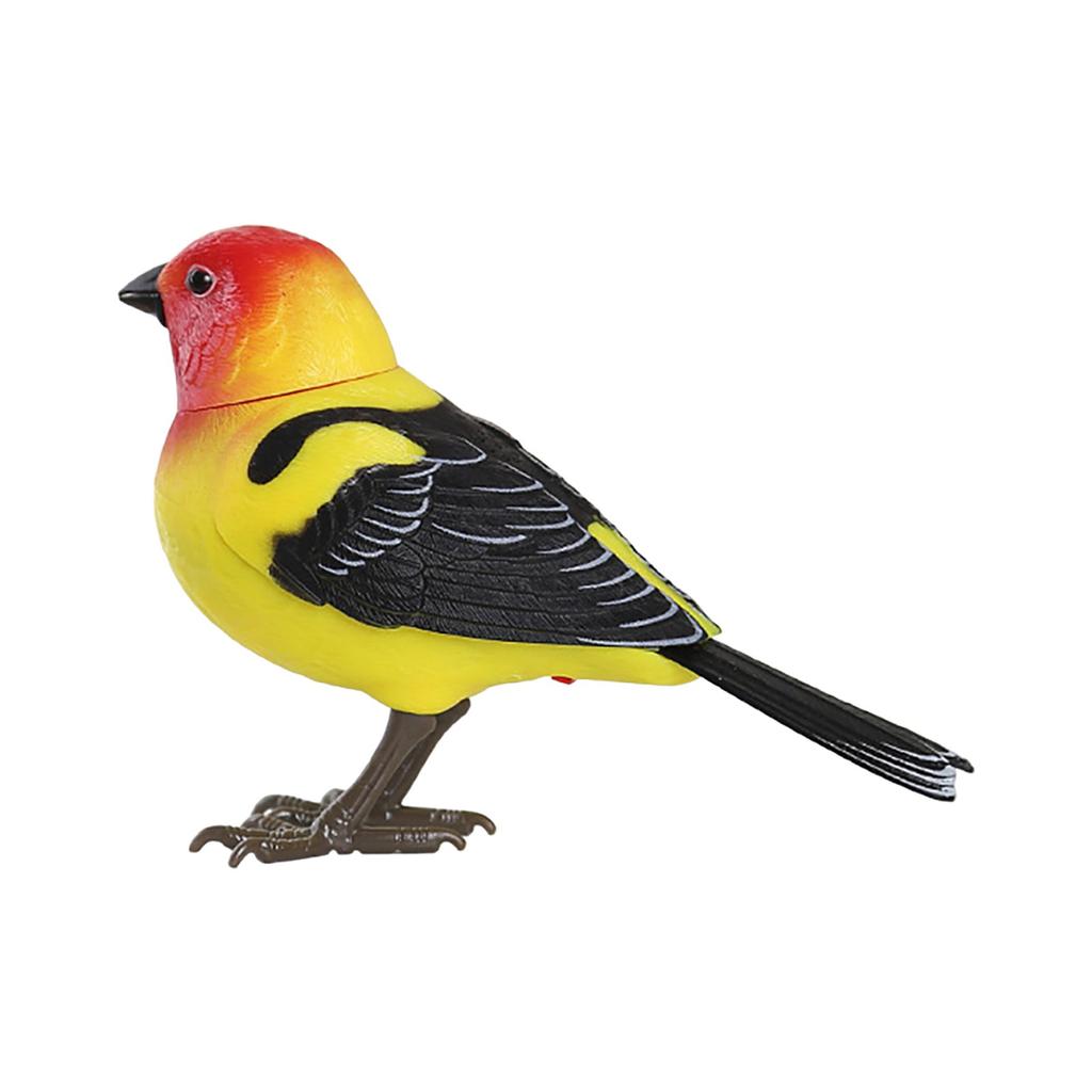 Fun Simulation Bird Voice Controlled Light Controlled Bird Children's Electric Sensing Toy