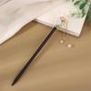 Ebony Style Tassel Hairpin: Vintage Wooden Hair Accessory for Women, Perfect for Simple Updos and Ancient Costume Adornments