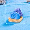 Simulation Mini Colorful Shell House Micro Landscape Car Dashboard Home Desktop Ornaments