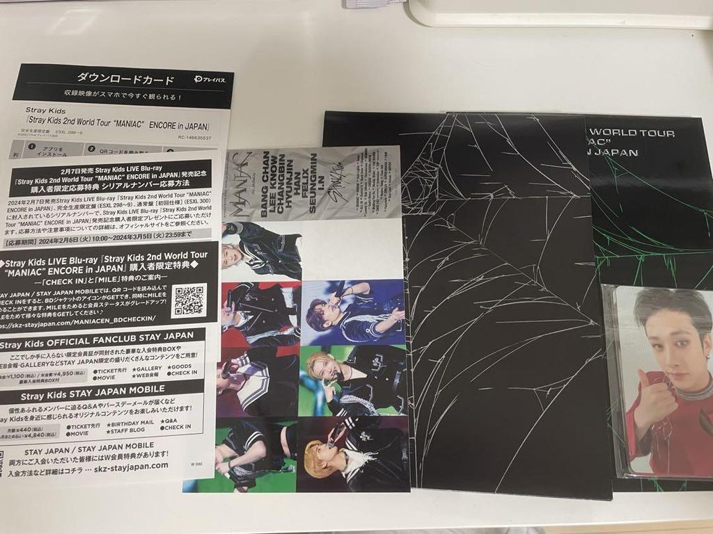 [USED] Stray Kids 2nd World Tour MANIAC