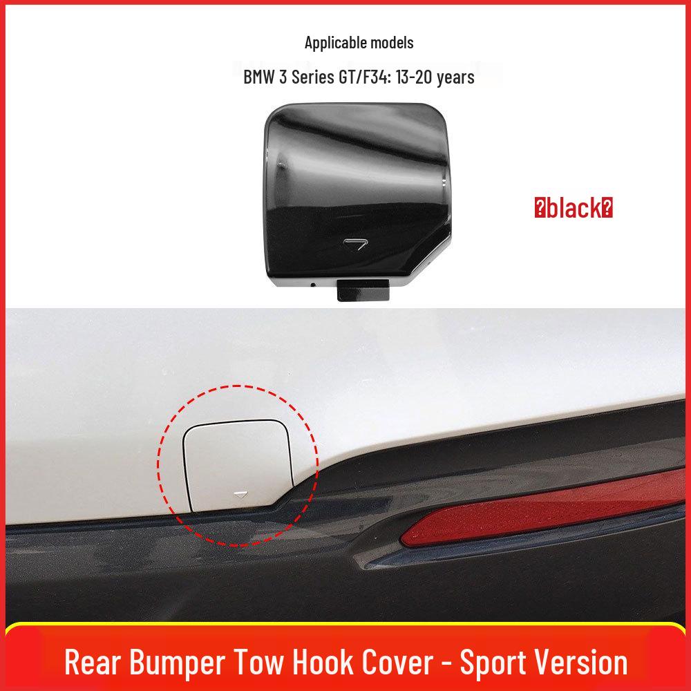 BMW Seria 3 GT M Sport F34 Tylny Zderzak Osłona Haka Holowniczego 51128061551