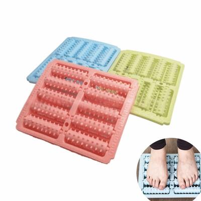 Nuovo Massaggiatore per Piedi Rialzato Punto Trigger Riflessologia Agopressione Massaggiatore per Punti di Agopressione del Piede Massaggiatore a Rullo per Piedi Cura