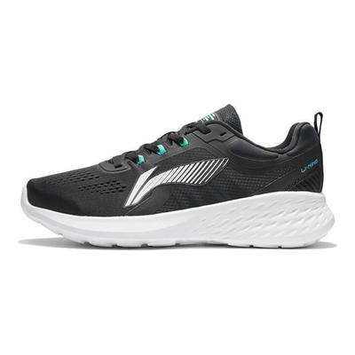 Li Ning Eazgo Shock Absorbing Non-Slip Wear-Resistant Breathable Low-Top Running Shoes Men Sneakers Black ARES007-1
