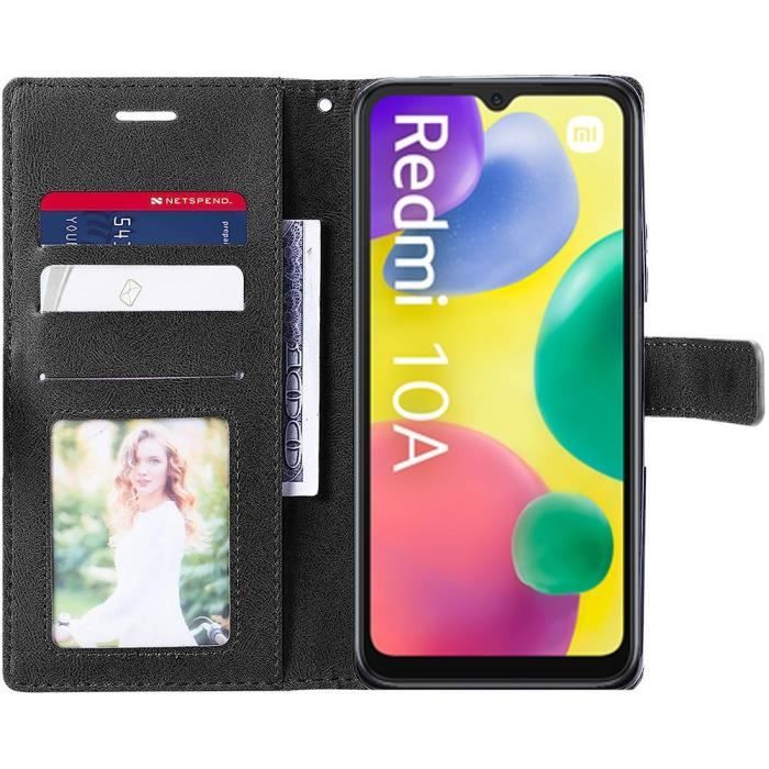 Coque - E.F.CONNECTION - Xiaomi Redmi 10A - Souple - Anti-Rayures - Rabat