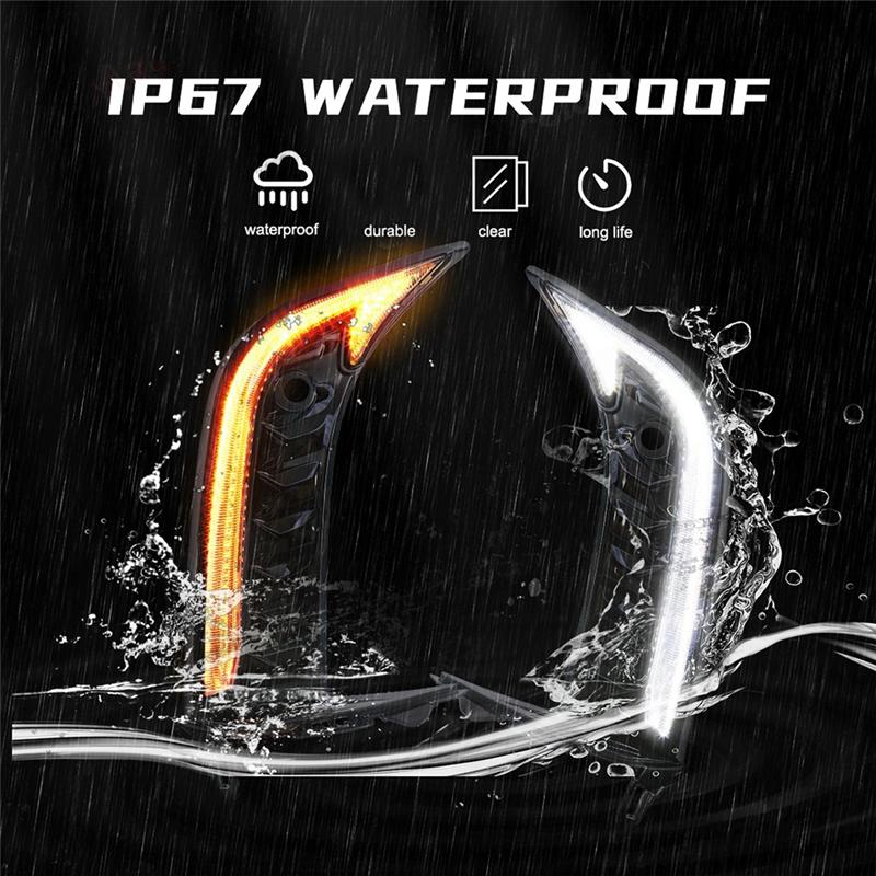 A16P-LED DRL Daytime Running Light For Toyota Camry SE XSE 2024 2025 Car Headlights Front Bumper Fog Lamp Assembly Day Lamp