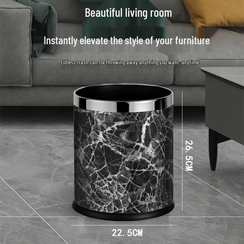 Dual-Compartment Commercial Waste Bin