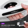 ARE1 Car Door Handle Bowl Stickers Anti-collision Protector For Honda Mugen Power Civic FIT Accord CRV 5th Jazz CRZ HRV Pilot Odyssey