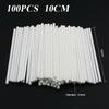 100 ks plastová tyčinka na lízátka Bezpečná Bílá Doplňky pro domácí pečení Forma na dort Čokoláda Cukr Cukrová lízátka Nástroje na pečení Příslušenství
